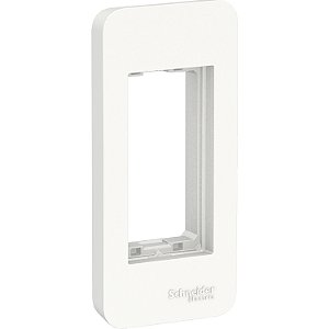 Orion - Cover & Fixing-Frame For Thin Panel - 1 Module - White S731001004 SCHNEIDER