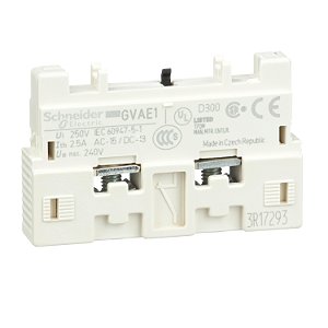 Contato Auxiliar Instantaneo Frontal 1Na Ou 1Nf Tesys Gv2-Gv3 GVAE1 SCHNEIDER