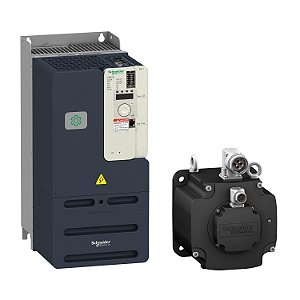 Servodrive - Trem De Pulso - 11 Kw - 208/400/480 Vac - Inm 40 A - Ipico 100 A - Trifásico LXM32MC10N4 SCHNEIDER