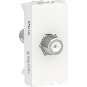Modulo Tomada Para Antena De Tv (P/ Cabo Coaxial Tipo F) 1M Br S70546804 SCHNEIDER