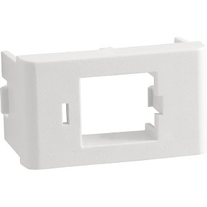 Lunare-Cover Plate For Connector-Rj45 -Polar White-1 Module-Set Of 2 PRM4701 SCHNEIDER