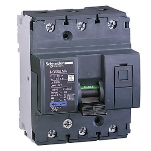 Disjuntor Ng125L 3P 4A Ma 500V 18879 SCHNEIDER