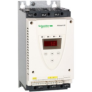 Partida Suave Eletrônica Ats22 - 17 A - 200-600 Vac ATS22D17S6 SCHNEIDER
