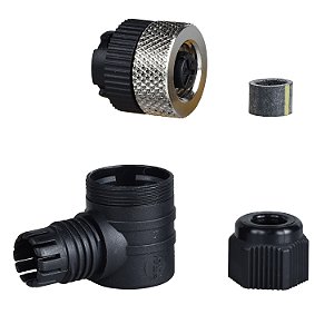 Conector 1/2 20 Unf Cotoveloovelo 3 Pin XZCC20FCM30B SCHNEIDER