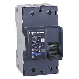 Disjuntor Ng125L 2P 12.5A Ma 500V 18871 SCHNEIDER