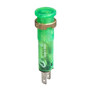 Sinalizador Ø8Mm Plástico, Led Abrigado, Verde, 24Vcc XVLA233 SCHNEIDER