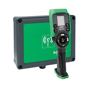 Estacao Base Com Botoeira Wireless 8 Botoes Lcd 18 Saidas Prensa-Cabos XARS8D18W SCHNEIDER