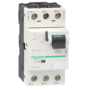 Disjuntor Termomagnetico 2.5 - 4A GV2RT08 SCHNEIDER