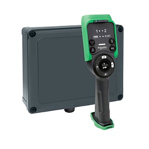 Estacao Base Com Botoeira Wireless 8 Botoes Led 12 Saidas Prensa-Cabos XARS8L12W SCHNEIDER