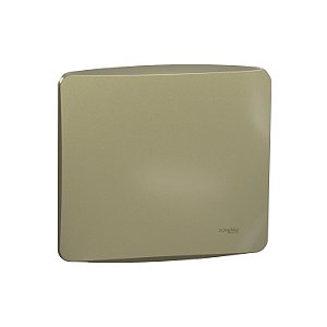 Placa+Suporte 4X4 Cega Dourada S3B77403 SCHNEIDER