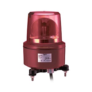 Farol Rotativo Com Lampada Led Vermelha 220Vca D130Mm XVR13M04L SCHNEIDER
