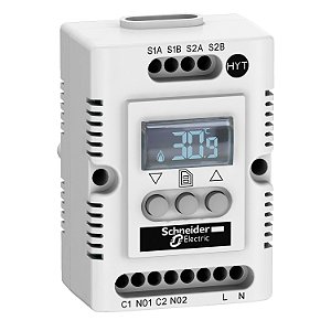 Termostato Eletronico Ajuste 5-50 Graus C Ou F NSYCCOHYT120VID SCHNEIDER