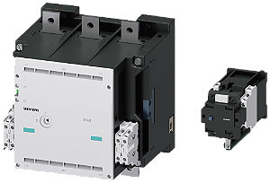 Contator A Vácuo CA-3e/CA-3 630 A 335 Kw / 400 V Ue 690V De 3 Polos Uc 24 V Cc Unidade Propulsora Convencional Com Resistor Em Série Incorporado Com Contato Inversor 3TC4417-4A Conexão De Corrente Contínua De Baixo Consumo 3TF6833-1DB4 Siemens