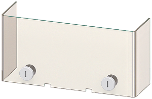 Cobertura De Terminais Para Transdutor 3UF1868-3F E Contator 3TF68 Composto De 2 Coberturas De Terminais 1 Peça Corresponde A 1 Conjunto 2 Coberturas 3TX7686-0A Siemens