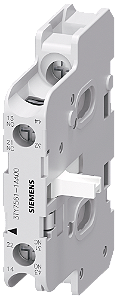 Bloco De Interruptor Auxiliar Para Tamanho 2 14 1 Bloco De Interruptor Auxiliar Esquerda Ou Direita 3TY7561-1AA00 Siemens