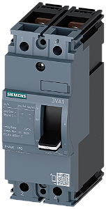 Disjuntor Iec Frame 160 Classe Da Capacidade De Interrupção S Icu 36kA 415V De 2 Polos Proteção De Sistemas TM210 Ftfm In 160A Proteção Contra Sobrecarga Ir 160A Ajustado De Modo Fixo Proteção Contra Curto-Circuito Ii 10 X 3VA1116-4ED22-0AA0 Siemens