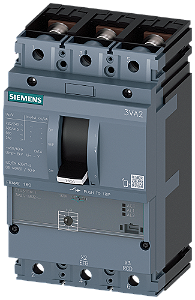 Disjuntor Iec Frame 160 Classe Da Capacidade De Interrupção C Icu 110kA 415V De 3 Polos Proteção Do Arrancador ETU310M I In 63A Sem Proteção Contra Sobrecarga Proteção Contra Curto-Circuito Ii 3 15 X In Conexão Roscada 3VA2163-7MS32-0AA0 Siemens