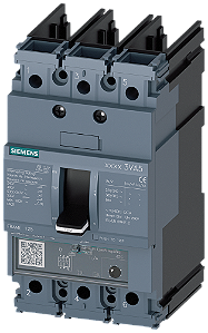 Disjuntor Ul Frame 125 Classe Da Capacidade De Interrupção H 65kA 480V De 3 Polos Proteção De Sistemas TM230 Ftam In 50A Proteção Contra Sobrecarga Ir 50A Ajustado De Modo Fixo Proteção Contra Curto-Circuito Ii 5 10 X In 3VA5150-6EC31-0AA0 Siemens