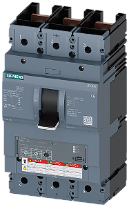 Disjuntor Ul Frame 600 Classe Da Capacidade De Interrupção H 65kA 480V De 3 Polos Proteção De Sistemas ETU320 Li In 600A Proteção Contra Sobrecarga Ir 240A 600A Proteção Contra Curto-Circuito Ii 1,5 9 X In Sem Conexão 3VA6460-6HL31-0AA0 Siemens