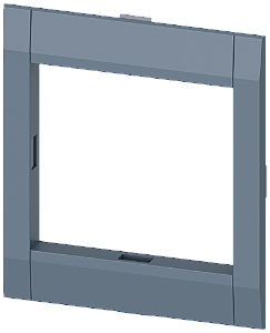 Moldura De Proteção Para Recorte Na Porta 76,2x 70,7mm Lxa Acessórios Para Disjuntor De 3 Polos Com Acesso Tmtu 3VA11 Acionamento Do Motor MO320 160 3VA9157-0HA 0 Disjuntores Compactos Sentron - Um Sistema Para Todas As 3VA9053-0SB20 Siemens