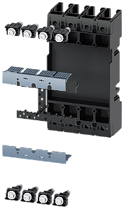 Base Plugin, Kit Completo 4P 3Va2 250 3VA9124-0KP00 SIEMENS