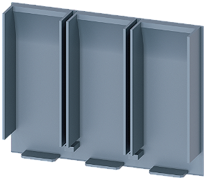 Placa De Isolamento Estendida De 3 Polos 1 Peça Acessórios Para 3VA51 Disjuntores Compactos Sentron - Um Sistema Para Todas As Aplicações 3VA9131-0WJ30 Siemens