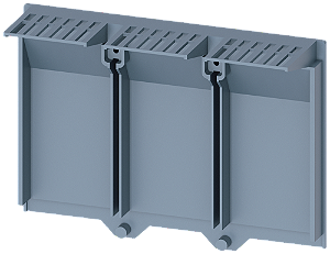 Placa De Isolamento Estendida De 3 Polos 1 Peça Acessórios Para 3VA12 Disjuntores Compactos Sentron - Um Sistema Para Todas As Aplicações 3VA9211-0WJ30 Siemens