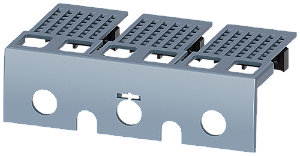 Tampa De Terminal De 3 Polos 1 Pç Com Furos Para Teste De Tensão Acessórios Para 3VA52 3VA61/62 Base De Conexão/Encaixe 3VA61/62 Disjuntores Compactos Sentron - Um Sistema Para Todas As Aplicações 3VA9271-0WD31 Siemens