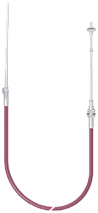 Unidade De Comando Com Cabo Bowden Acionamento Maxflex Cabo Bowden Individual Comprimento 1,8 M 72'' Acessórios Para 3VA51/52 3VA61/62 Só Para Mercado Ul Só Para Aplicações Ul Não Aprovado Para Iec Disjuntores Compactos Sentron 3VA9278-0CC40 Siemens