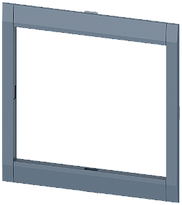 Moldura De Proteção Para Recorte Na Porta 137,6x 122,3mm Lxa Acessórios Para Disjuntor De 3 Polos Com Acesso Etu 3VA13/14 3VA23/24 Disjuntores Compactos Sentron - Um Sistema Para Todas As Aplicações 3VA9363-0SB20 Siemens