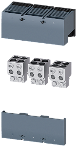 Borne De Conexão Para Condutor Circular TA4 3 4 X 120 240 mm² Para 4 Cabos 3 Peças Acessórios Para 3VA15 3VA25 Disjuntores Compactos Sentron - Um Sistema Para Todas As Aplicações 3VA9603-0JJ43 Siemens