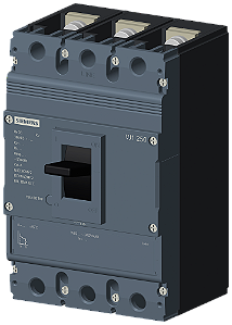 Disjuntor 3P 160A 25Ka 380V Fixo/Fixo 3Vj12 3VJ1216-3DA32-0AA0 Siemens