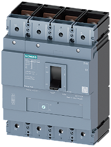 Disjuntor Iec Frame 630 Classe Da Capacidade De Comutação N Icu 36kA 415V De 4 Polos Proteção De Instalações TM220 Atfm In 630A Proteção Contra Sobrecarga Ir 440A 630A Proteção Contra Curto-Circuito Ii 8 X In Condutor N Não 3VM1463-4EE42-0AA0 Siemens