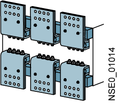Conex Fr 2F 2500A 3WL9111-0AN12-0AA0 SIEMENS