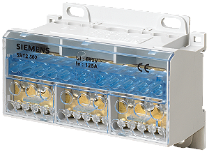 Bloco Distribuição 4P 125A 690V 5St2 502 5ST2502 SIEMENS