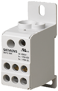 Bloco Distribuição 1P 125A 690V 5St2 505 5ST2505 SIEMENS