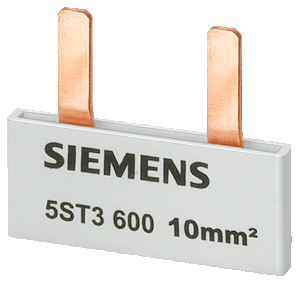 Barramento De Pino 10mm2 Conexão 2x De 1 Fase Protegido Contra Contato Barramento De Pernos Sentron 5ST3 Como Componente Adicional Para Dispositivos De Proteção De Corrente Residual E Minidisjuntores Estes Componentes Adicionais Podem 5ST3600 Siemens