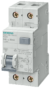 Dj Dr 1P+N 30Ma 6Ka B10 5SU1356-6KK10 Siemens