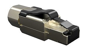 Conector Rj45 Macho De Campo Cat.6 Industrial Blindado Furukawa