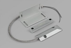Sensor Magnético C/ Fio Xas Porta De Aço C/ Suporte Intelbras 4541043