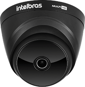 Vhd 1220 D Black - Geração 6 - Câmera Dome Preta Com Infravermelho Multi Hd® Intelbras