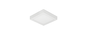 Plafon Sobrepor Led Eco 12W 850Lm Quadrado 6500K Sth21962Q/65 Stella