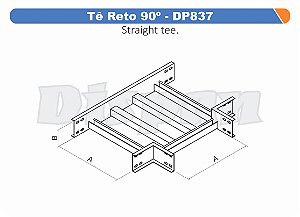 Curva Para Leito Vertical Externa Aço Carbono 90G Raio Segmentado 320 900Mm Gf Aba Interna Alt 100Mm