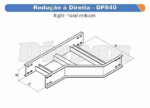 Curva Redução A Direita Aço Carbono Raio Segmentado 320 700/200Mm Gf Aba Interna Alt 100Mm
