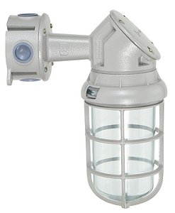 Aparelho De Iluminacao 90° 100W Wyn-27/1 Visor Flangeado Alcalino WYN-27/1-ARAND.100W Wetzel