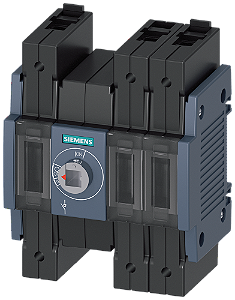 Seccionador De Corte Em Carga 63A Tam 1 De 3 Polos Acionamento Frontal Central Equipamento De Base Sem Manípulo Terminal Com Moldura Chave Seccionadora 3KD De Até 1600 A Como Chave Principal Interruptor De Desligamento De 3KD2630-2ME20-0 Siemens