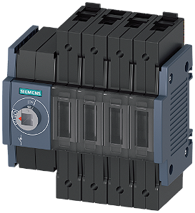Seccionador De Corte Em Carga 63A Tam 1 De 4 Polos Acionamento Frontal Esquerdo Equipamento De Base Sem Manípulo Terminal Com Moldura Chave Seccionadora 3KD De Até 1600 A Como Chave Principal Interruptor De Desligamento De 3KD2640-2ME10-0 Siemens