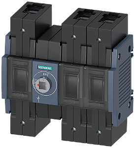 Seccionador De Corte Em Carga 160A Tam 2 De 3 Polos Acionamento Frontal Central Equipamento De Base Sem Manípulo Terminal Com Moldura Chave Seccionadora 3KD De Até 1600 A Como Chave Principal Interruptor De Desligamento De 3KD3430-2NE20-0 Siemens