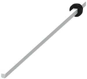 Conjunto Do Eixo Para Acionamento Rotativo Com Acoplamento Da Porta Eixo 6x6mm Compr 300mm Acessórios Para Chave Principal E De Parada De Emergência 3LD2 E Para Chave Principal E De Parada De Parada De Emergência 3LD5 Ul Chaves 3LD9205-0C Siemens