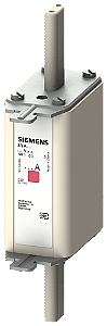 Elemento De Fusível Nh NH1 In 63 A Gg Un Ca 690 V Un Cc 440 V Indicador Combinado Pegas Condutoras De Tensão Elemento Fusível Nh Sentron 3NA7 Para A Proteção Seletiva De Condutores E De Instalações O Sistema De Fusíveis Nh Oferece 3NA7122-6 Siemens
